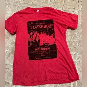 Vintage Loverboy concert tee